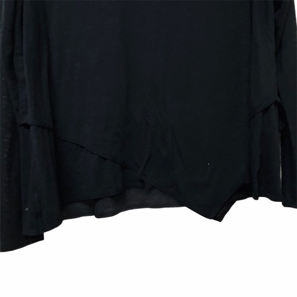Lululemon Layered Black Long Sleeve Sz 12 - Picture 3 of 9